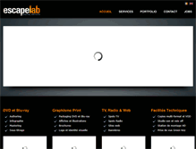 Tablet Screenshot of escapelab.com